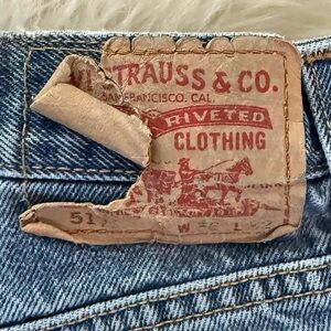 Vintage Levi's 517 Men's Boot Cut Jeans - 36 x 32 Red Tab  Made in Mexico